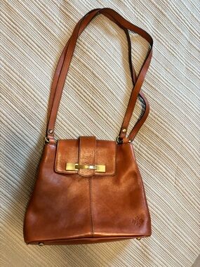 PATRICIA NASH LEATHER SHOULDER BAG